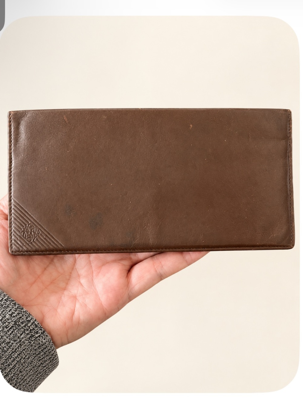 LOEWE Unisex Softest Leather Wallet